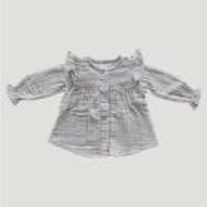 Jamie Kay Ava Blouse - Light Grey